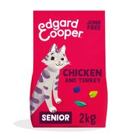 Edgard & Cooper Senior kip en kalkoen kattenvoer